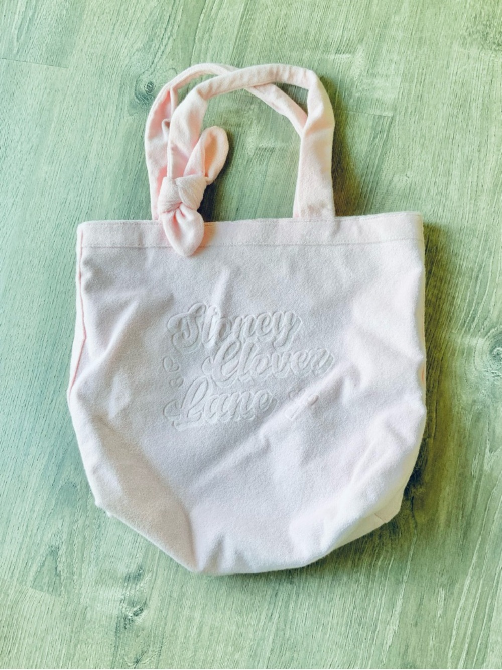 Stoney Clover Lane x Target Terry Cloth Tote Bag OS